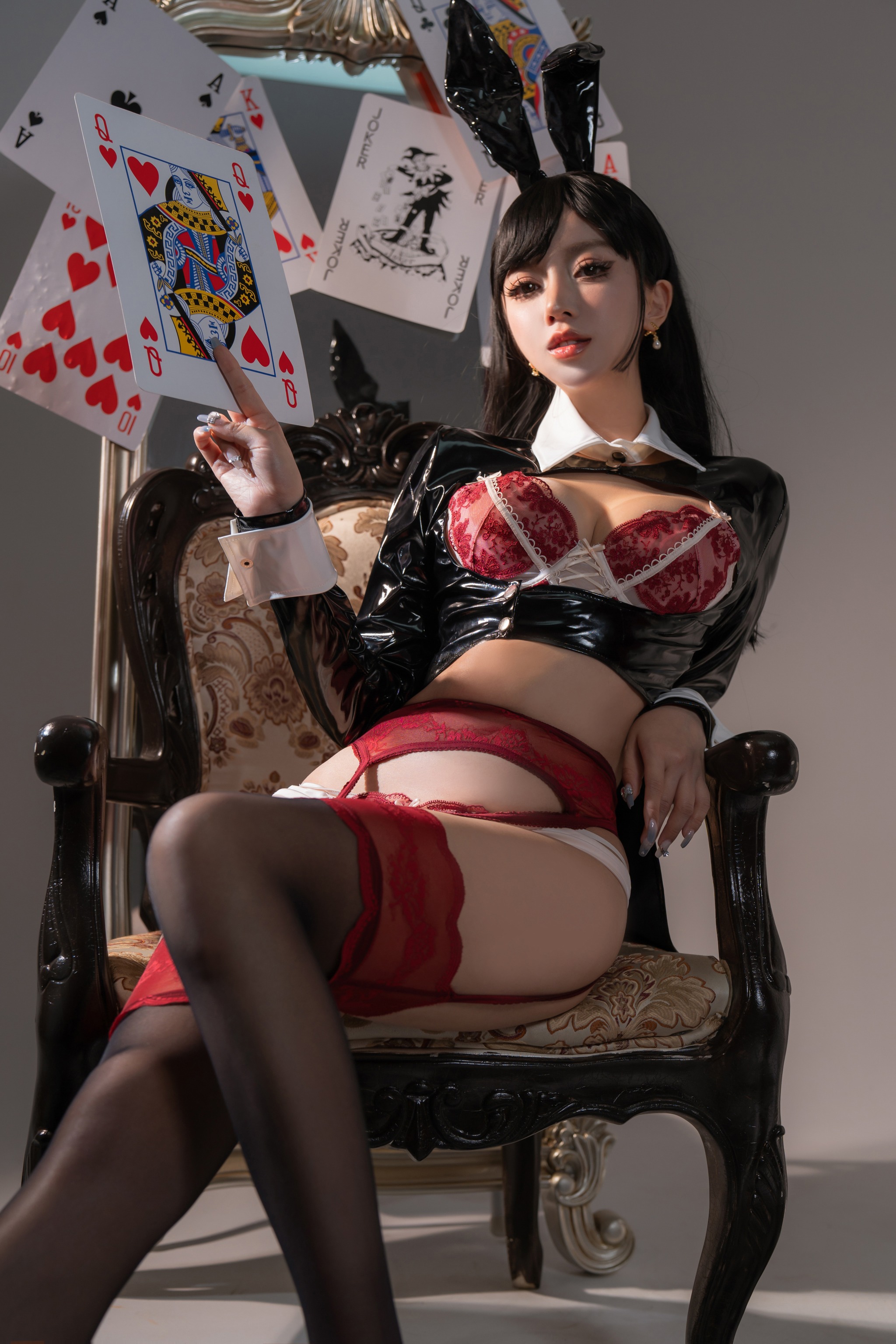 过期米线线喵 - NO.145生日贺图 兔女郎[50P][50P]-XikXak